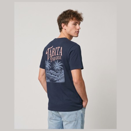 Tabita Paradise T-Shirt French Navy | Tabitashop